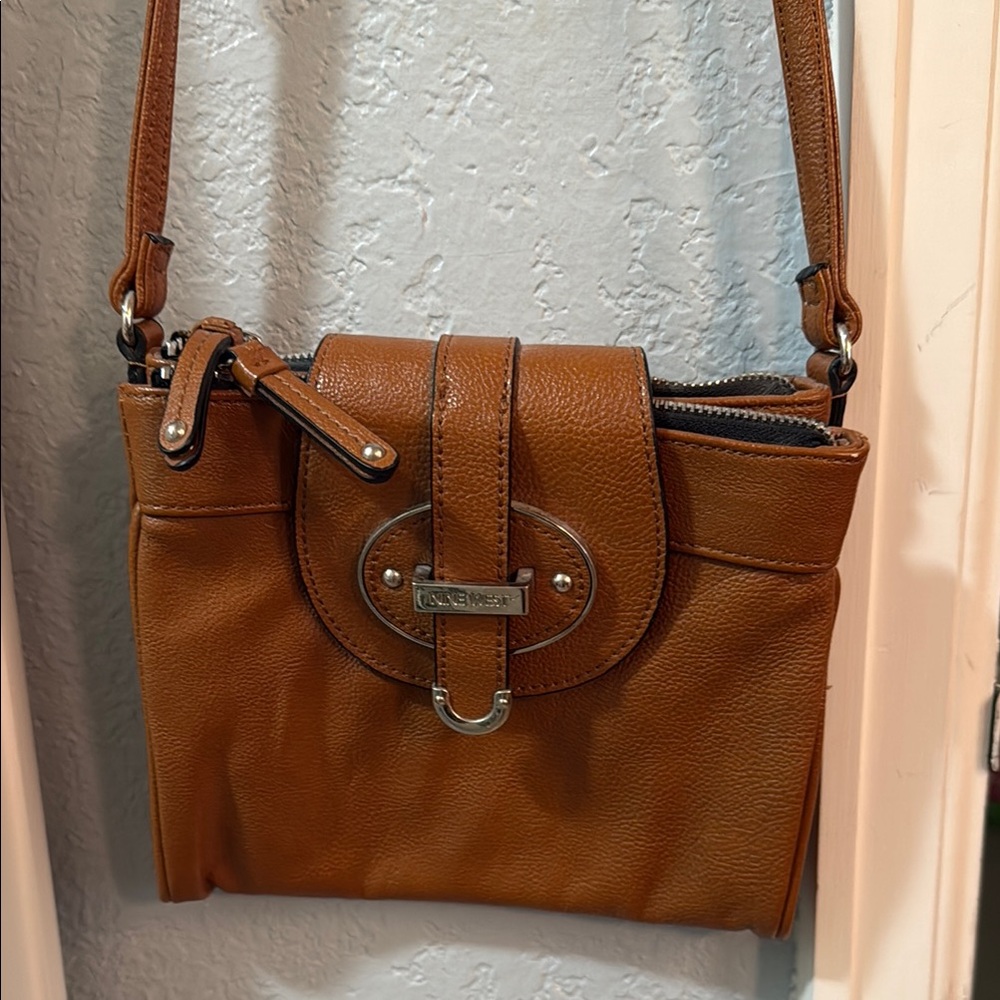 Nine West Brown Crossbody Bag